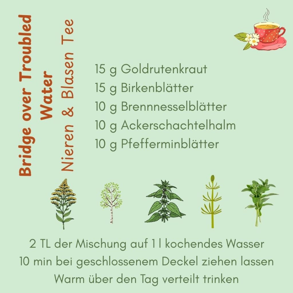 Nieren- und Blasentee / Bridge over Troubled Water / PRANAKI