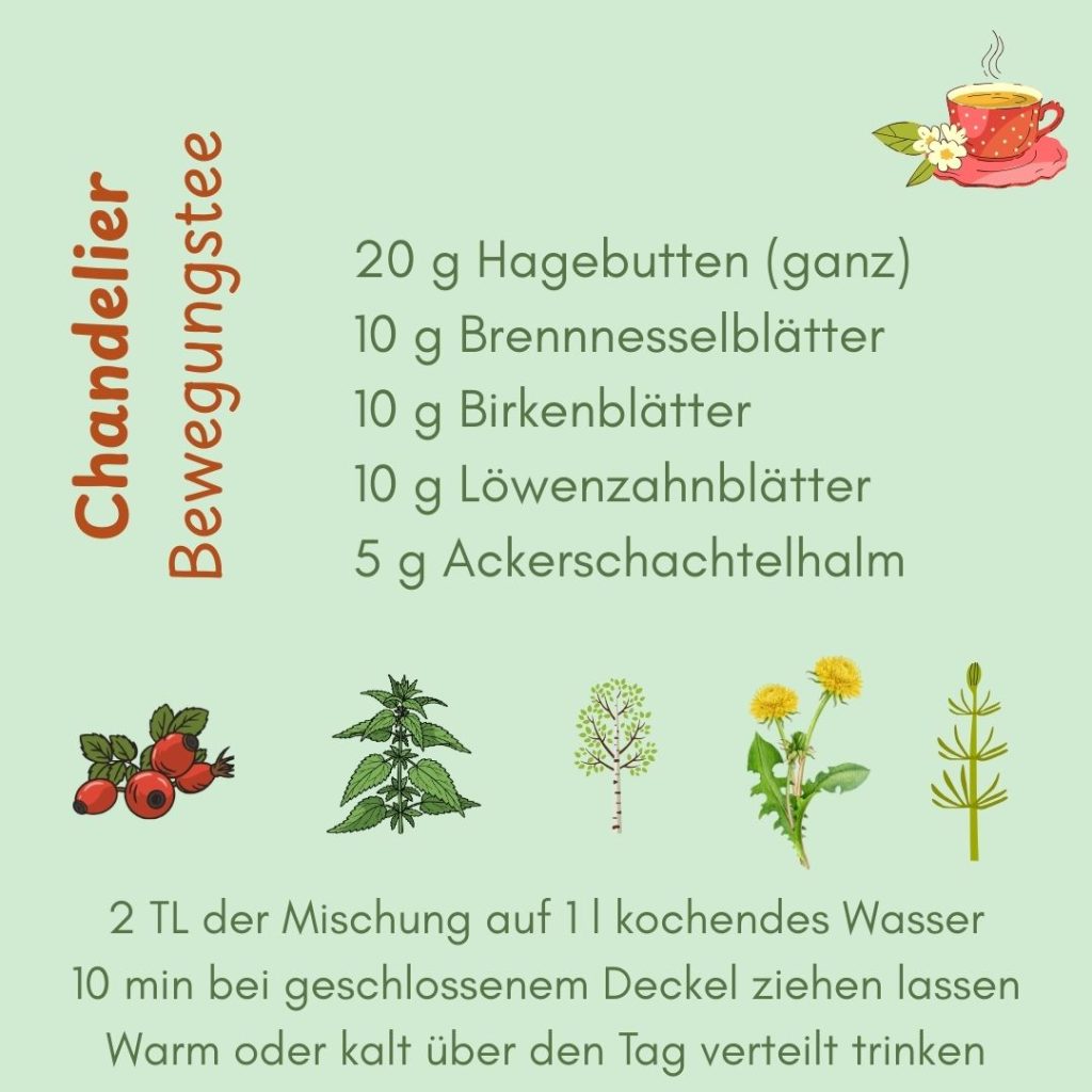 Bewegungstee / Chandelier / PRANAKI