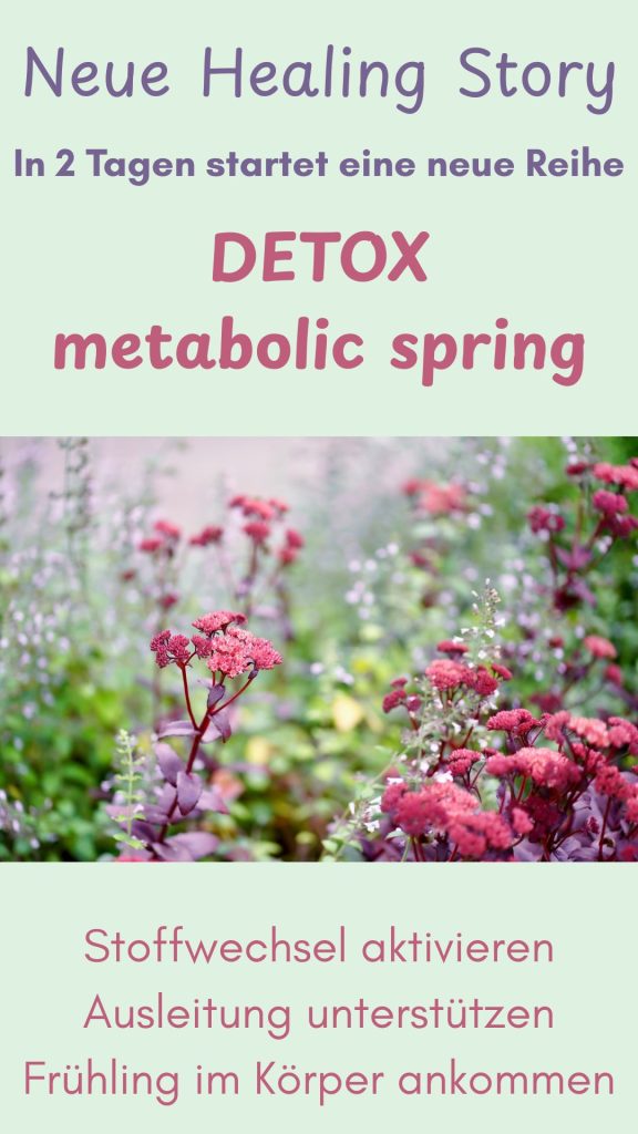 Healing Story auf Instagram/ Detox / PRANAKI